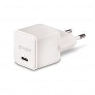 Įkroviklis - LINDY USB Type C GaN Įkroviklis, 20W, Baltas