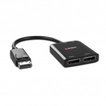 DisplayPort Hub - LINDY 2 Prievadų MST Hub, 2x3840x2160@30Hz, 21.6 Gbit/s, 5VDC