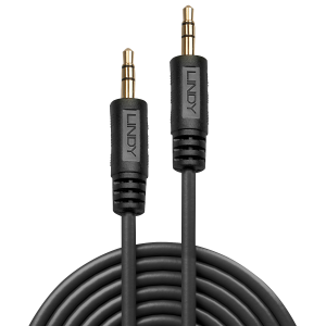 Garso Kabelis - LINDY Garso Kabelis 3.5 mm Stereo, 2 m, Juodas