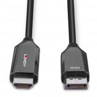 Adapteris - DisplayPort į HDMI 4K120Hz 1m 7680x4320@60Hz auksu padengtas