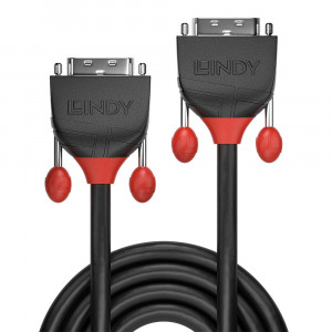 Vaizdo Kabelis - LINDY Black Line DVI-D Dual Link Kabelis, M/M, 3 m, Juodas