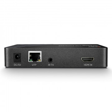 KVM Išplėtiklis - HDMI 4K30, USB HID, IR per IP Tinklą, 150m, HDCP 1.4