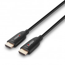 HDMI Laidas - LINDY Šviesolaidinis Hibridinis HDMI 8K60 Laidas, 48Gbps, 70 m, Juodas