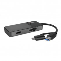 Adapteris - Lindy USB 3.0 Type A/C į HDMI & VGA konverteris 3840x2160 30Hz