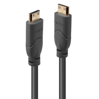HDMI kabelis - Lindy Mini HDMI į Mini HDMI 0.5m 4K 30Hz auksu padengtas