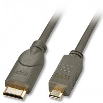 HDMI kabelis - Lindy Mini į Micro HDMI Type C/D 1.5m 1080p 10.2 Gbps