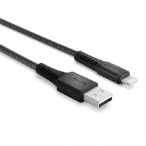 Kabelis - Lindy 2m USB Type A į Lightning kabelis, 480Mbps, juodas