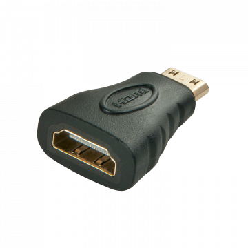 Adapter - Lindy HDMI Moteriškas į Mini HDMI Vyriškas Adapteris, Auksu Padengtas
