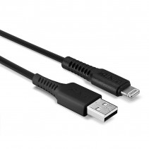 USB Laidas - LINDY USB Type A į Lightning Laidas, M/M, 480Mbps, 1 m, Juodas