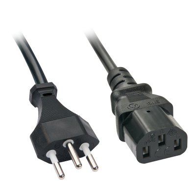 Maitinimo Laidas - LINDY CH į C13 Maitinimo Laidas, 5 m, Juodas