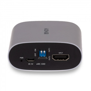 Garso ištraukiklis - Lindy 4K60 HDMI eARC Extractor 18Gbps 4096x2160