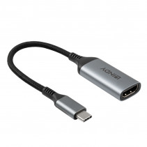 Adapteris - Lindy USB Type C į HDMI 8K60 konverteris, 8K@60Hz, kompaktiškas