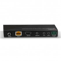 AV Išplėtiklis - Lindy 100m Cat.6 HDMI 4K60 HDBaseT Išplėtiklis su PoC