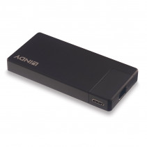 USB-C dokų stotis - Lindy DST-Micro 4K HDMI, 100W PD, USB 3.2 Gen 1