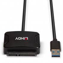 Adapteris - Lindy USB 3.0 į SATA konverteris su maitinimo šaltiniu, 5Gbps