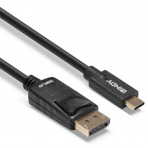 Adapteris - USB Type C į DP 4K60 5m 3840x2160 60Hz Auksu Padengtas