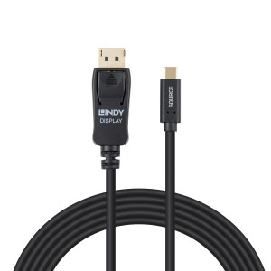 Adapteris - 3m USB Type C į DisplayPort 4K60 HDR