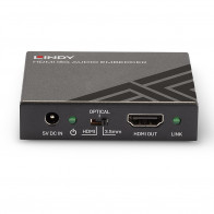Audio Embedder - LINDY HDMI 18G Audio Embedder 3840x2160@60Hz 24-bit/192KHz
