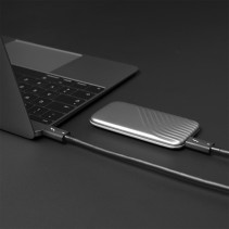 Thunderbolt Laidas - LINDY Thunderbolt 4 Laidas, 40Gbps, 100W PD, 1 m, Juodas