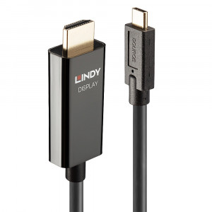 Adapteris - LINDY USB Type C į HDMI 4K60 Adapteris 18Gbps 5 m
