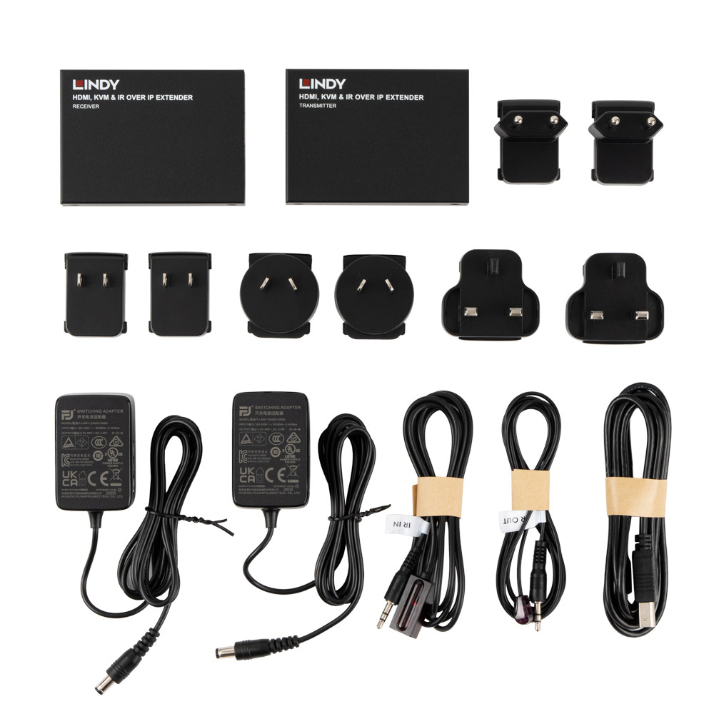 AV Išplėtiklis - Lindy HDMI KVM IR Išplėtiklis 150m 1920x1080 60Hz