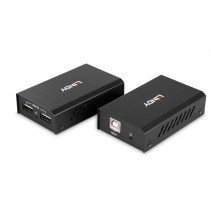 USB Prailgintuvas - 100m 2 Port USB 2.0 Cat. 6 Prailgintuvas 480Mbps