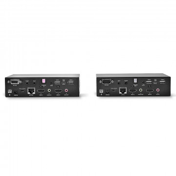 KVM Ilgintuvas - LINDY HDBaseT Cat.6 Dvigubas HDMI, USB, IR ir RS-232 KVM Ilgintuvas 100 m 1920x1080@60Hz