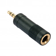 Adapteris - LINDY Stereo Adapteris 3.5mm į 6.3mm, Juodas