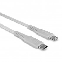 USB Laidas - LINDY USB Type C į Lightning, 0.5m, 480Mbps, Baltas