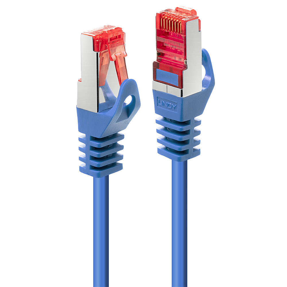 Tinklo Kabelis - LINDY Cat.6 S/FTP Tinklo Kabelis, RJ45, M/M, 250MHz, 28AWG, 7.5 m, Mėlynas