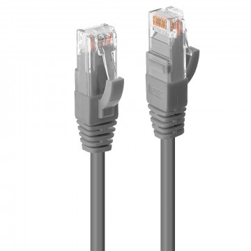Tinklo Kabelis - LINDY RJ45 S/FTP LSZH Tinklo Kabelis, RJ45, M/M, 250MHz, 26AWG, 0.5 m, Pilkas