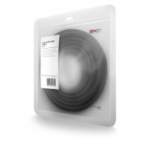 Tinklo Kabelis - LINDY RJ45 S/FTP LSZH Tinklo Kabelis, Cat.6A Jungtis, Cat.7 Raw, 1 m, Juodas