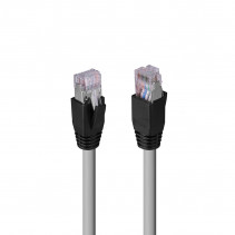 Tinklo Kabelis - LINDY Cat.6A U/FTP LSZH Tvirto Pagrindo Tinklo Kabelis, RJ45, M/M, 500MHz, 90 m, Pilkas