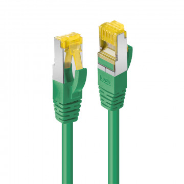 Tinklo Kabelis - LINDY RJ45 S/FTP LSZH Tinklo Kabelis, Cat.6A Kištukas, Cat.7 Neapdirbtas Kabelis, 30 m, Žalias
