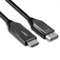 Adapteris - DisplayPort į HDMI 4K120Hz 1m 7680x4320@60Hz auksu padengtas