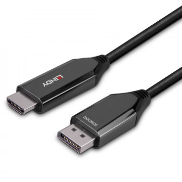 Adapteris - DisplayPort į HDMI 4K120Hz 1m 7680x4320@60Hz auksu padengtas