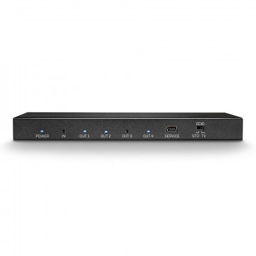 HDMI Skirstytuvas - LINDY 4 Prievadų HDMI 18G Skirstytuvas, Juodas