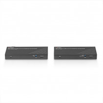 AV Priedas - LINDY Cat.6 HDMI 4K60 USB 2.0 IR HDBaseT KVM Priedas 150 m