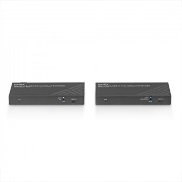 AV Priedas - LINDY Cat.6 HDMI 4K60 USB 2.0 IR HDBaseT KVM Priedas 150 m