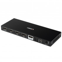 HDMI Jungiklis - LINDY 4 Prievadų HDMI Jungiklis, 8K@60Hz, 48Gbit/s, Juodas