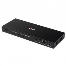 HDMI Jungiklis - LINDY 4 Prievadų HDMI Jungiklis, 8K@60Hz, 48Gbit/s, Juodas