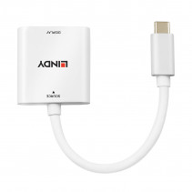 Adapteris - LINDY USB Type C į HDMI  4K60 Konverteris, Baltas