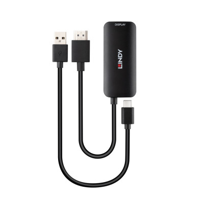 Adapteris - LINDY HDMI į USB Type C Adapteris 3840x2160@60Hz su 1 m Kabeliu
