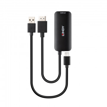 Adapteris - LINDY HDMI į USB Type C Adapteris 3840x2160@60Hz su 1 m Kabeliu