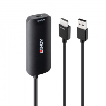 Adapteris - LINDY HDMI į USB Type C Adapteris 3840x2160@60Hz su 1 m Kabeliu