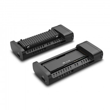 M.2 SSD Korpusas - LINDY M.2 SSD USB4 NVMe 40Gbps su Aliuminio Aušintuvu