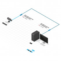 USB Prailginimo Laidas - LINDY USB 3.0 Aktyvus Prailginimo Laidas, 5 Gbps, 20 m, Juodas