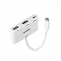 Adapteris - LINDY USB 3.2 Type C į HDMI Adapteris 4K@60Hz PD 100W