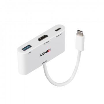 Adapteris - LINDY USB 3.2 Type C į HDMI Adapteris 4K@60Hz PD 100W
