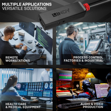 USB Prailginimo Laidas - LINDY USB 3.0 Aktyvus Prailginimo Laidas, M/F, 5 Gbps, 15 m